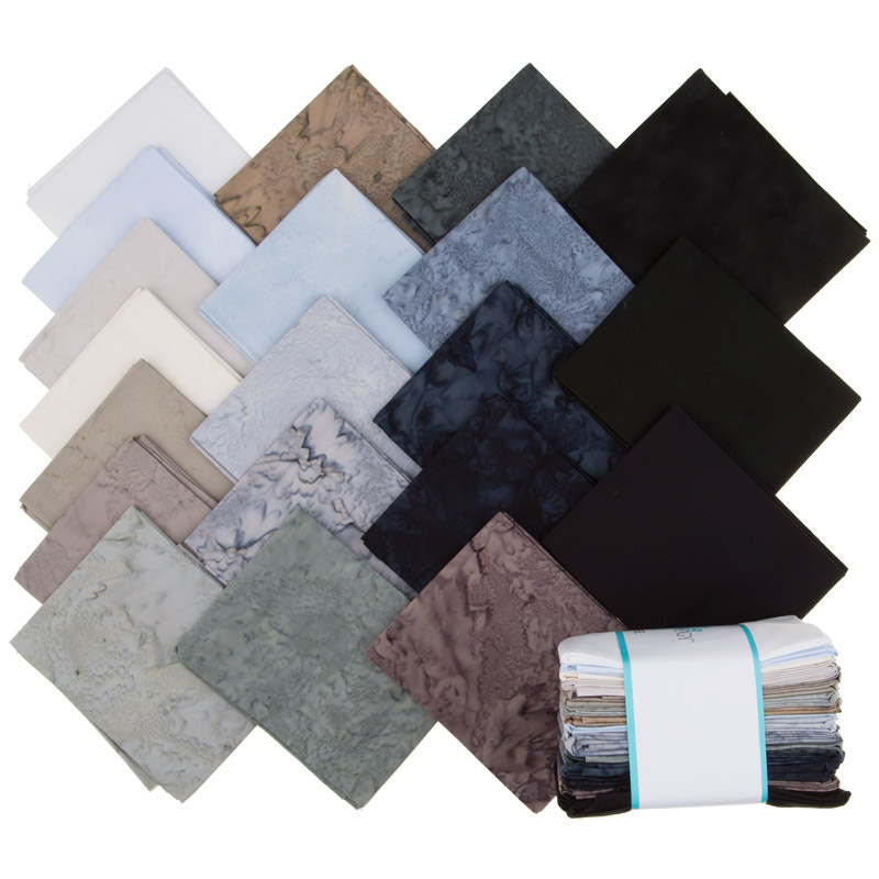 Lava Batik Solids - Eclipse Fat Quarter Bundle