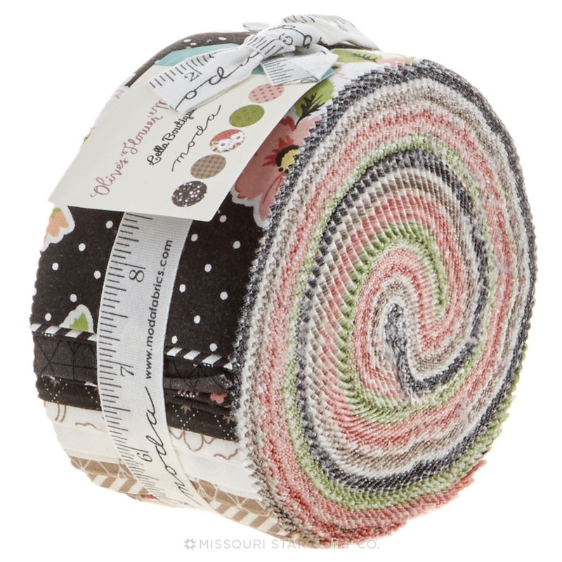 Olive's Flower Market Jelly Roll