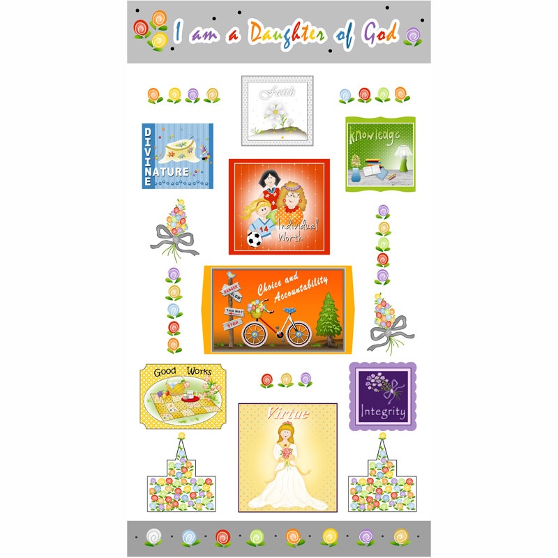 Promises - White/Multi Panel