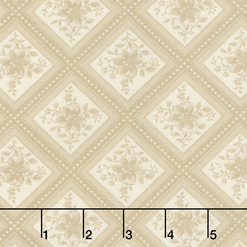 Cinnaberry - Check Vanilla Yardage