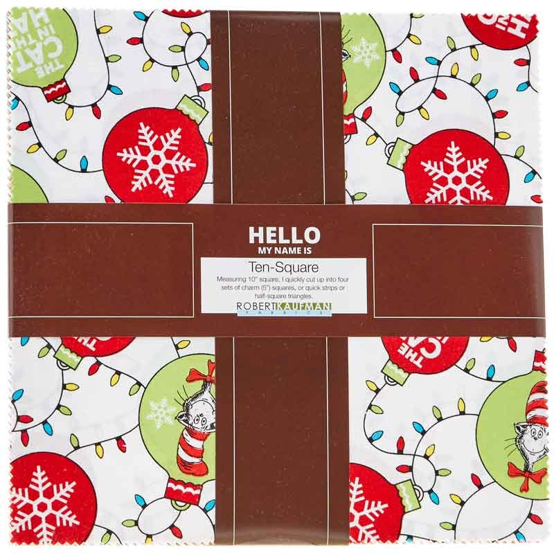 The Cat in the Hat Christmas Ten Squares