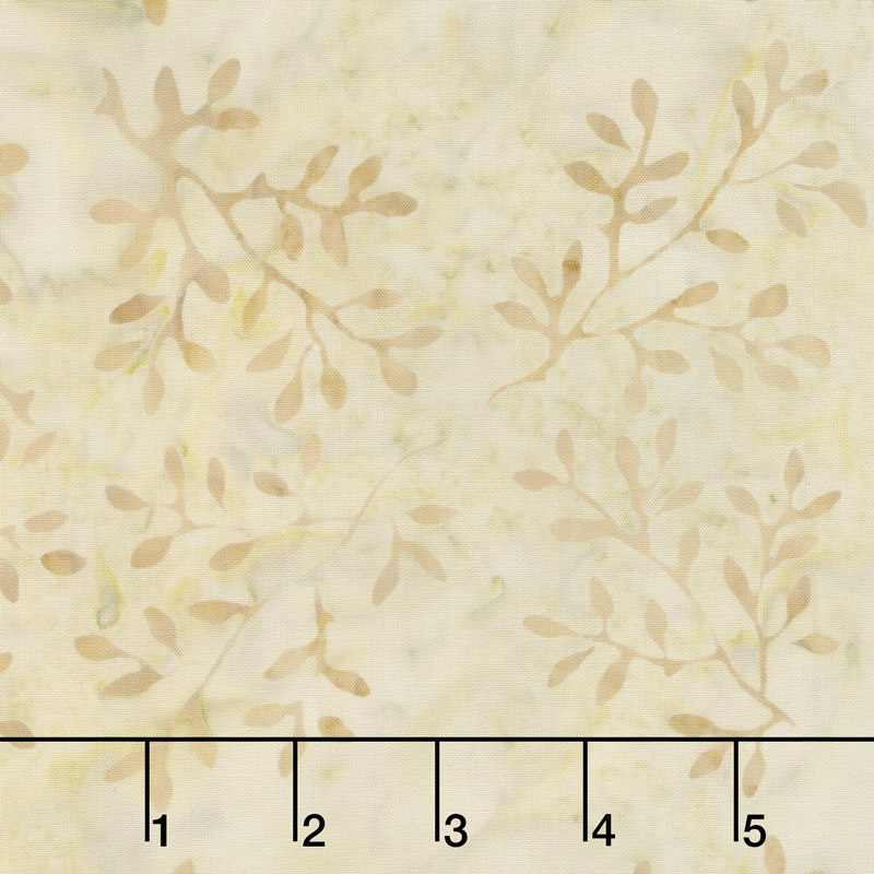 Baker's Dozen Batiks - Twigs Tan Yardage