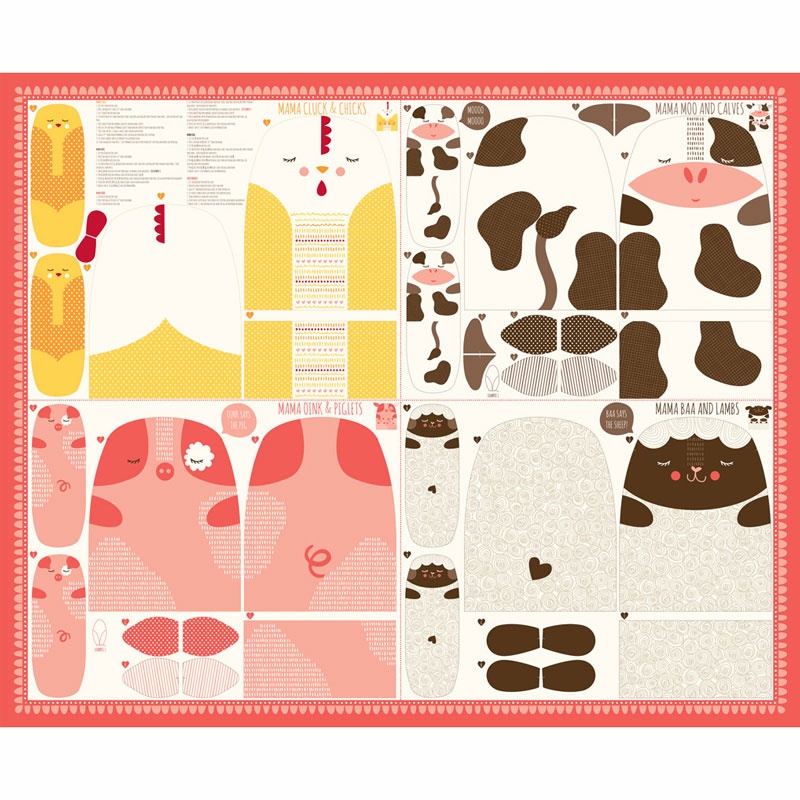 Farm Fun - Farm Animal Multi Panel