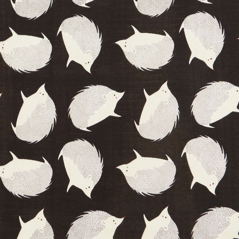 Bramble - Hedgehogs Black 60