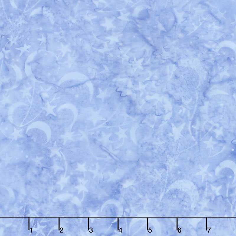 Forget Me Not Batiks - Star Medium Pool Yardage