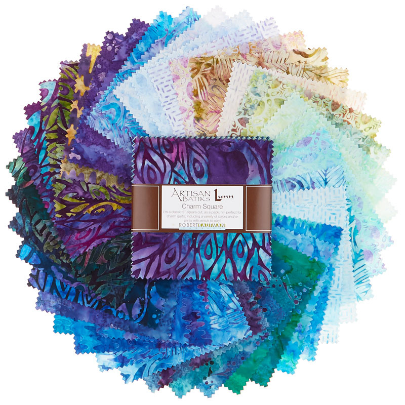 Artisan Batiks - Fancy Feathers 3 Charm Pack