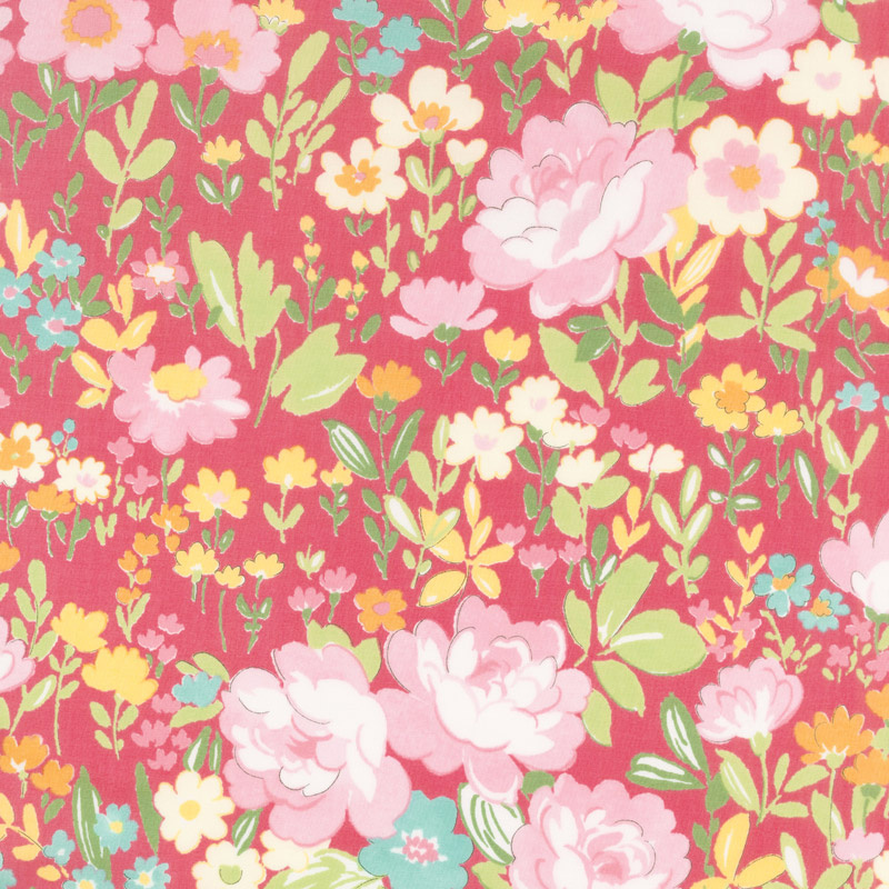 Regent Street Lawns 2018 - English Garden Pink Yardage