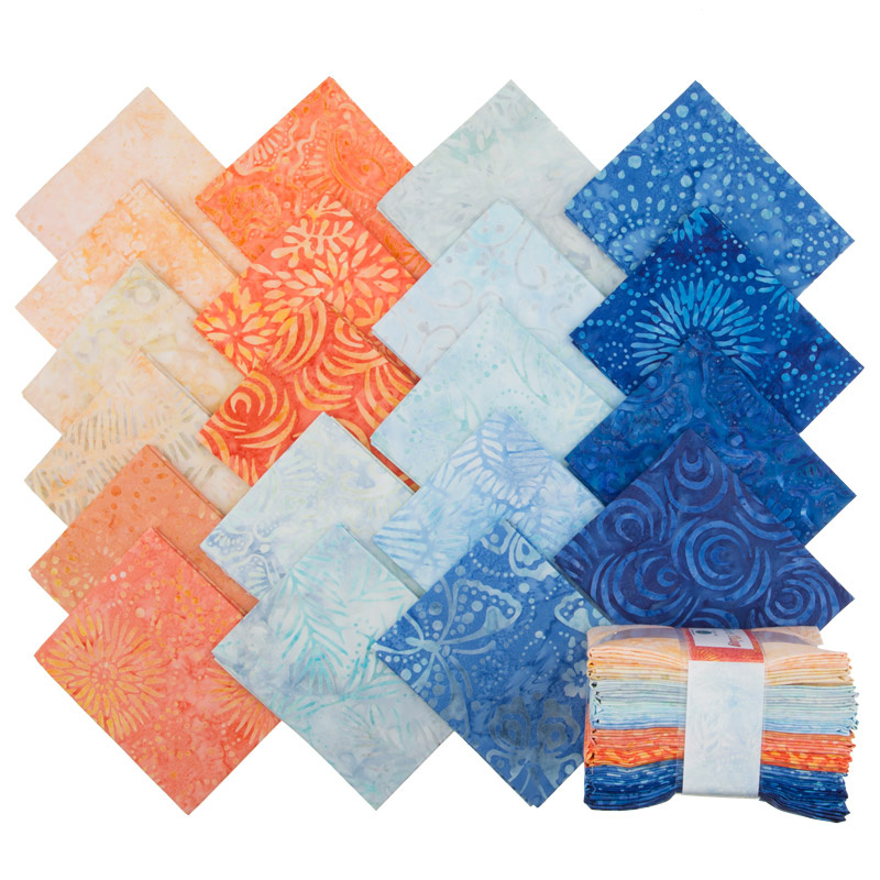 A Shore Thing Batiks Fat Quarter Jewels