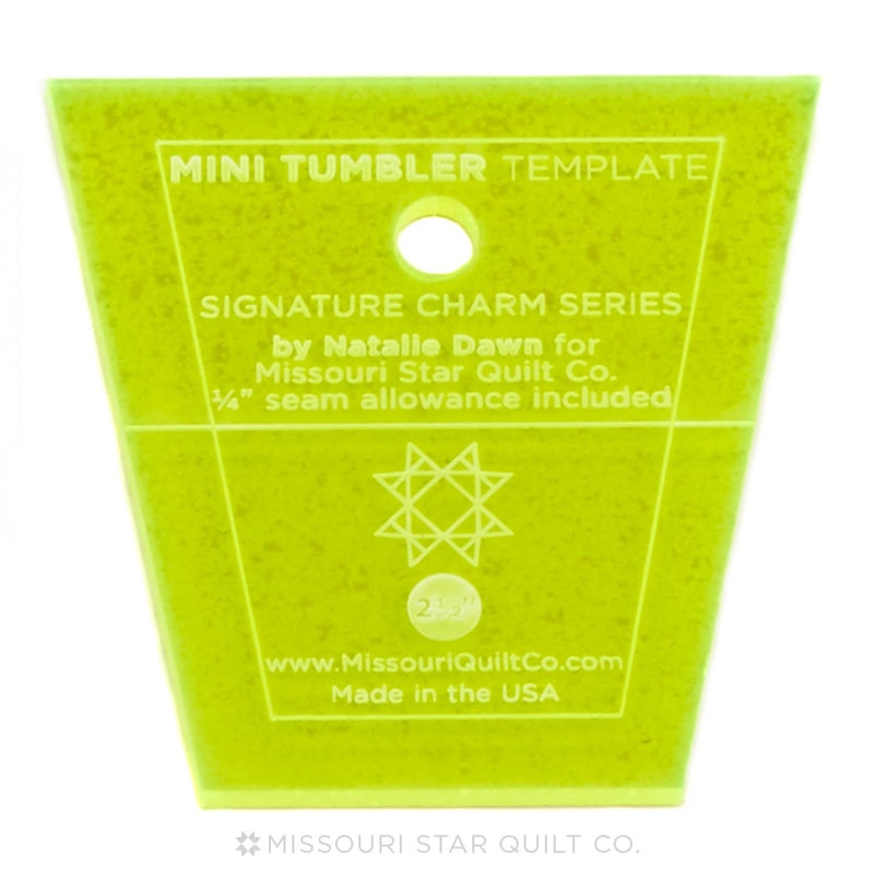 Mini Tumbler Template for 2.5