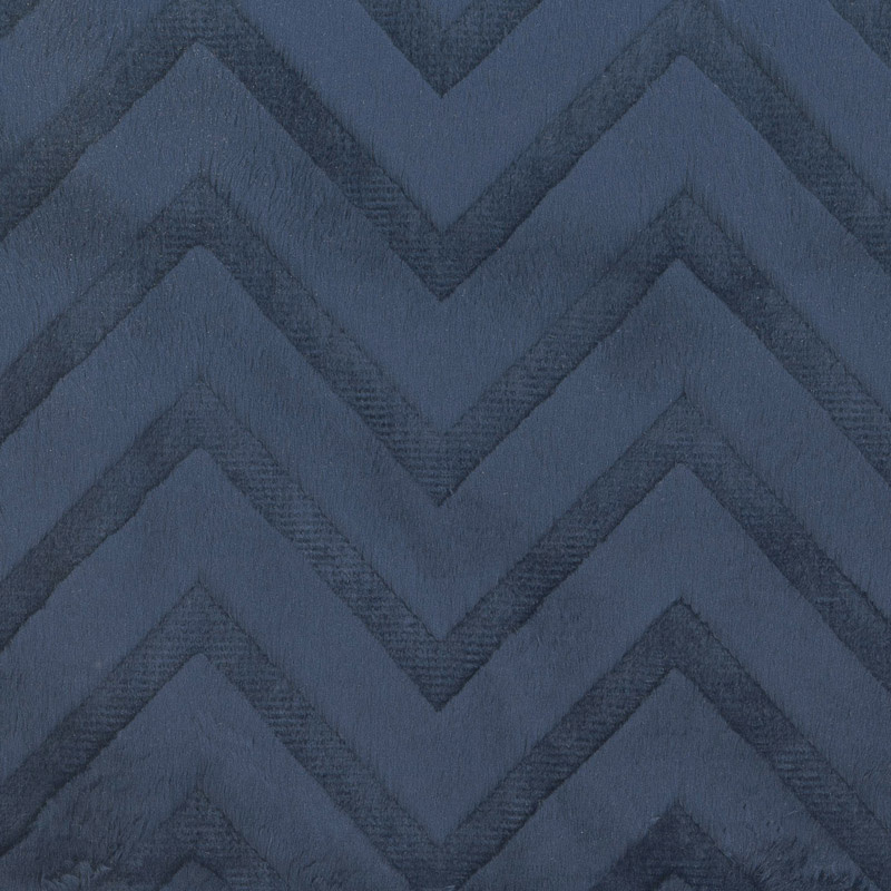 Cuddle Embossed Chevron - Navy 60