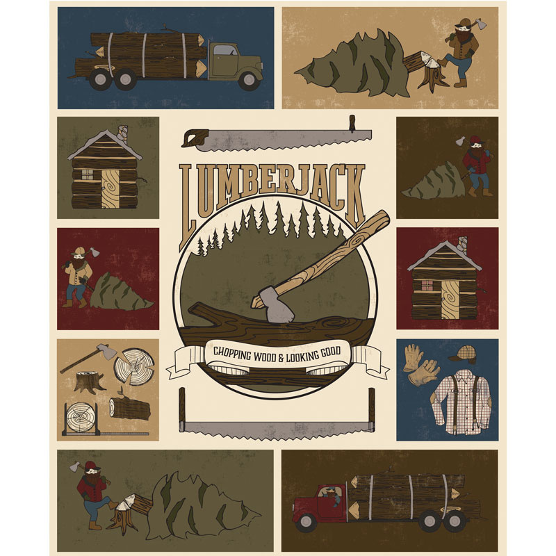 Lumberjack Aaron - Lumberjack Multi Panel