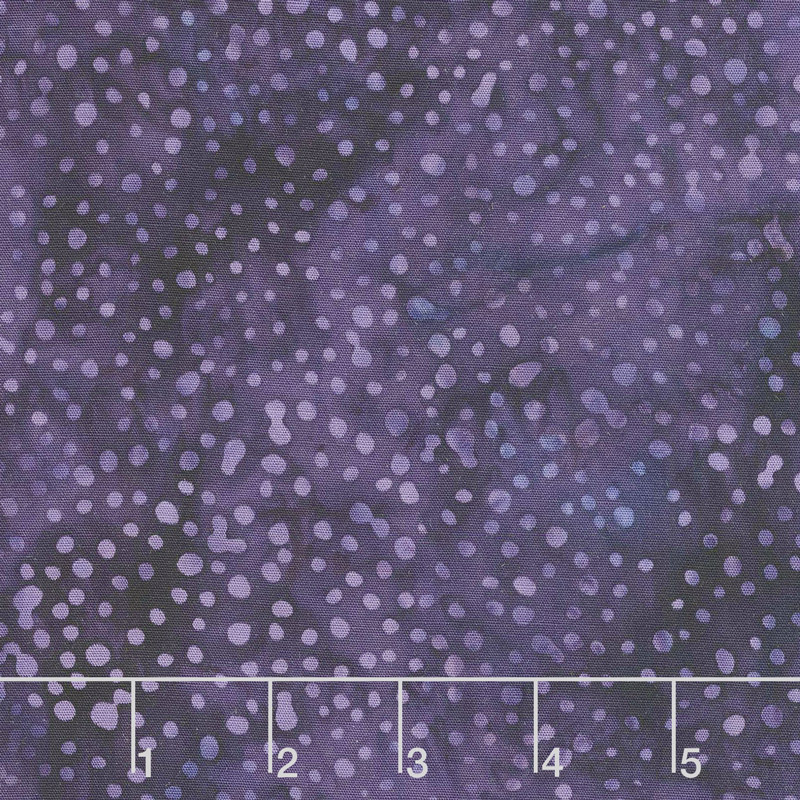 Fairy Slipper Batiks - Mini Dots Blackberry Yardage