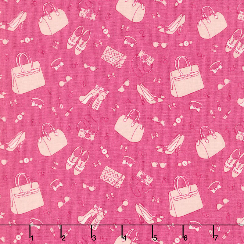 Derby Day - Derby Accessories Pink Yardage