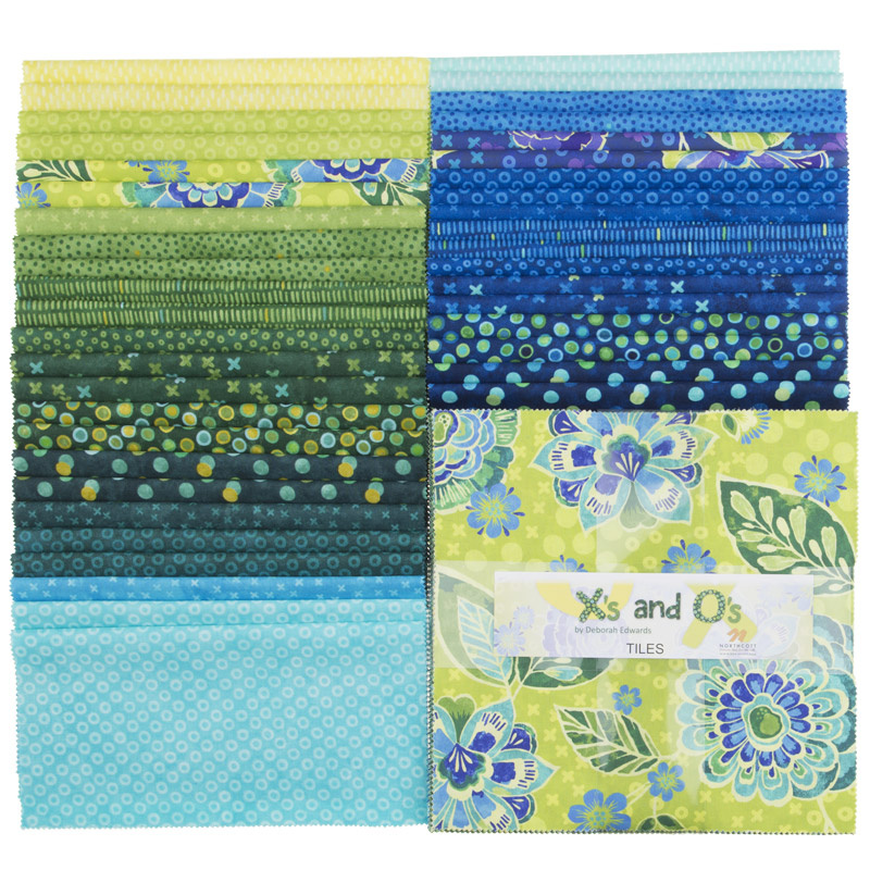 X's and O's Rainforest Tiles