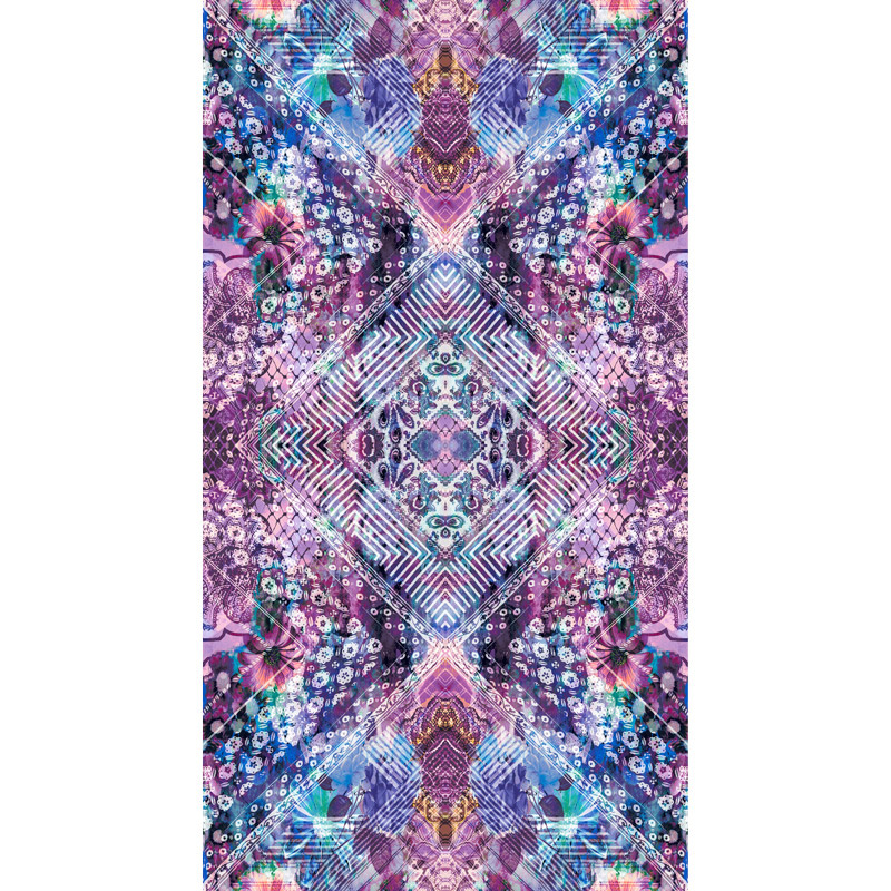 Fiorella - Looking Glass Amethyst Digitally Printed Panel