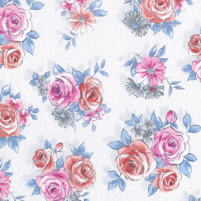 Top Drawer - Large Floral Lily Yardage