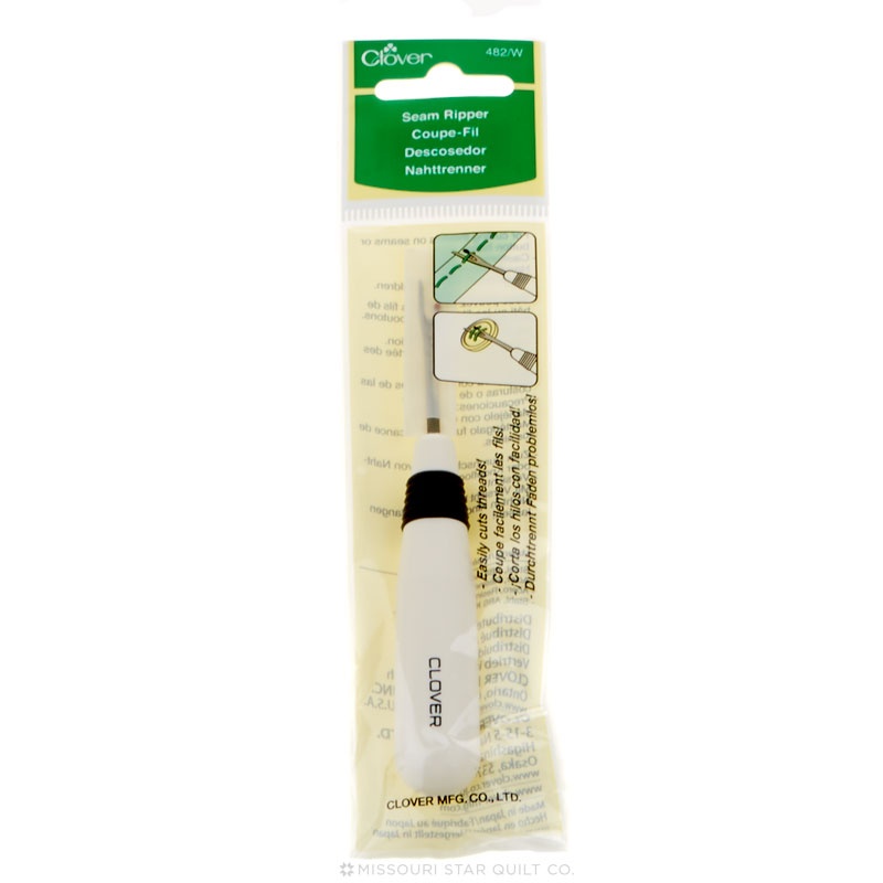 White Seam Ripper from Clover