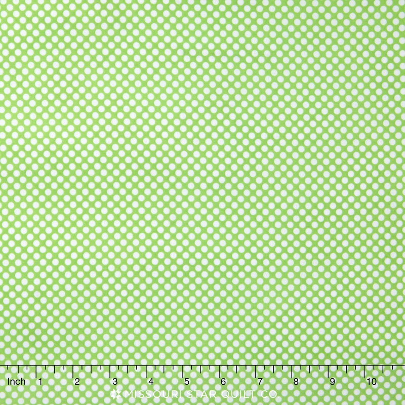 Dot Com - Spring Leaf Yardage
