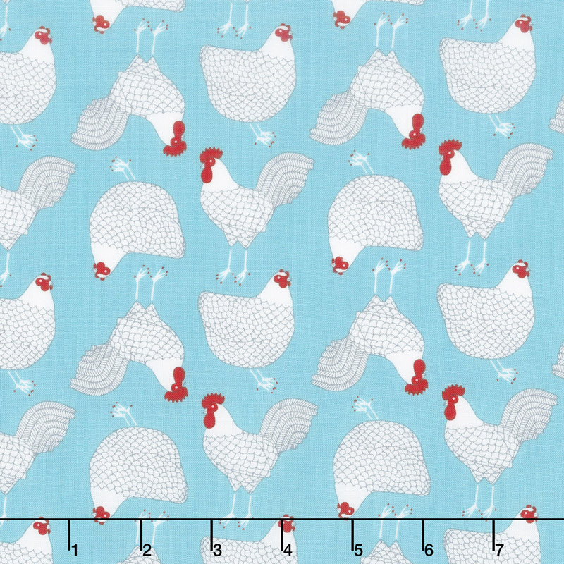 Farm Fresh - Cluck Sky Yardage