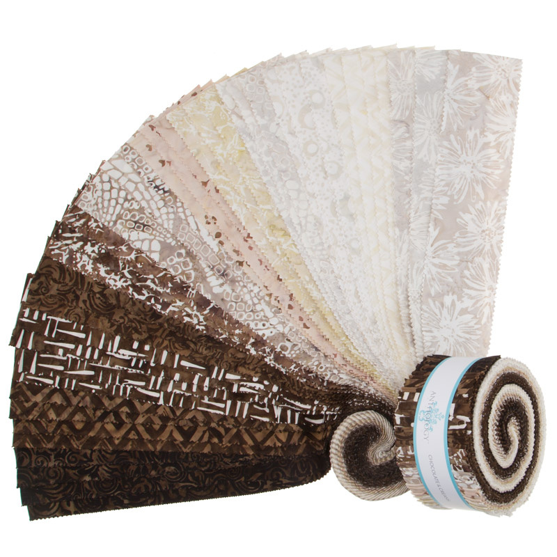 Chocolate and Creams Batiks 2.5