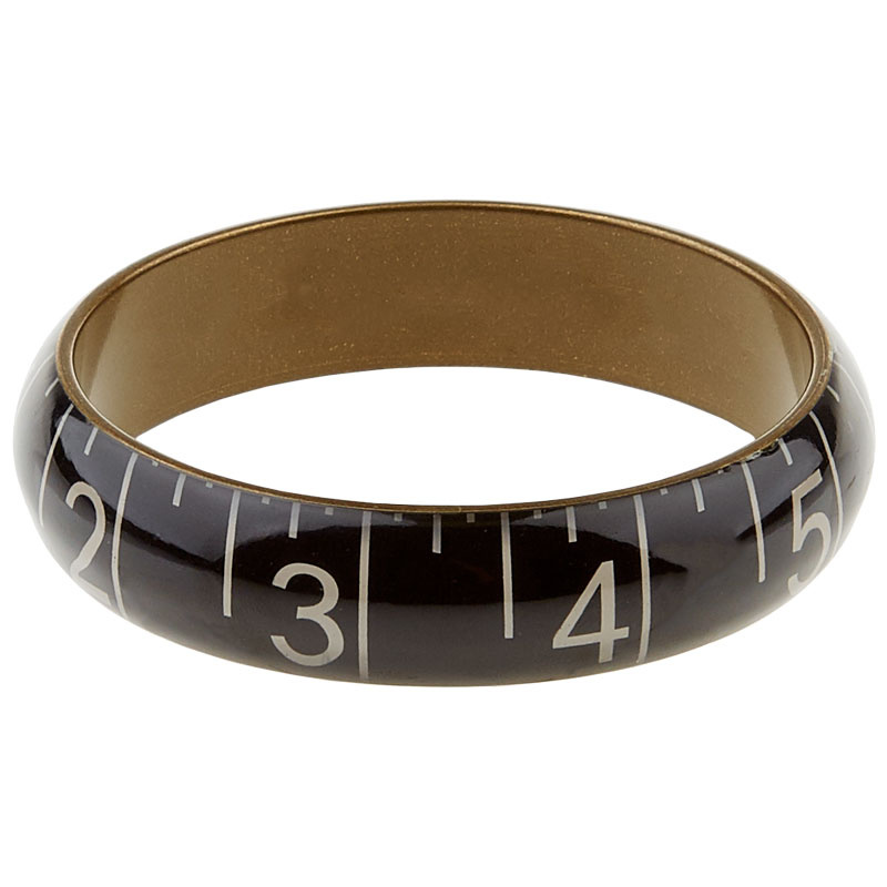 Missouri Star Measuring Tape Bracelet - Medium Black