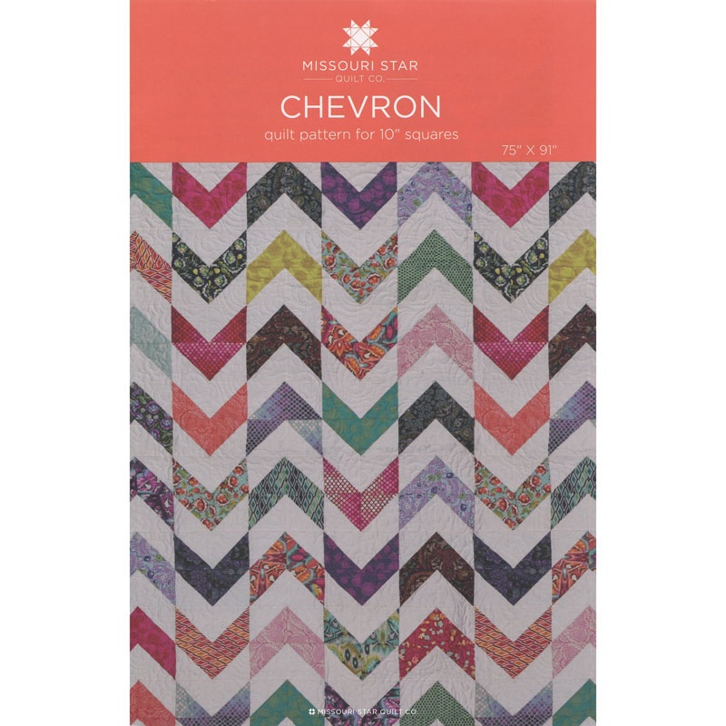 Chevron Quilt Pattern by MSQC