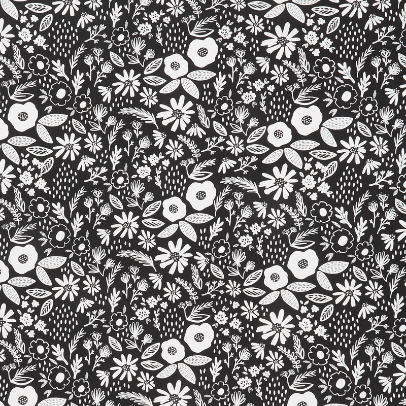 Juniper - Main Black Yardage