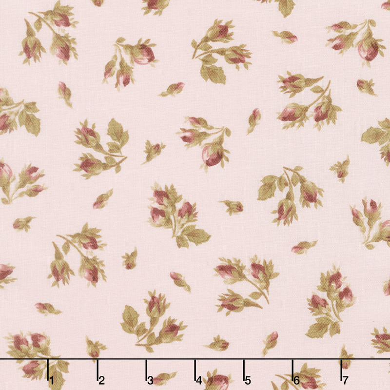Quilt Fabric Quilting Fabric Burgundy /& Blush ~ Tossed Rose Buds Fabric #MAS9362-G Maywood Studio Floral Quilt Fabric Rose Fabric