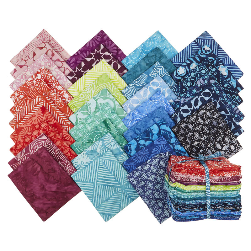 Calypso Batiks Fat Quarter Bundle