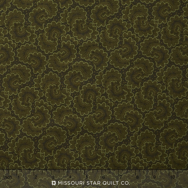 Marseille - Marceau Dark Green Yardage