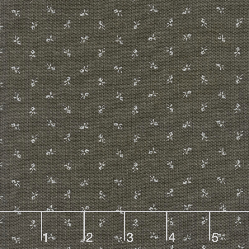 Urban Farmhouse Gatherings - Diamond Bud Tractor Oil Grey Yardage