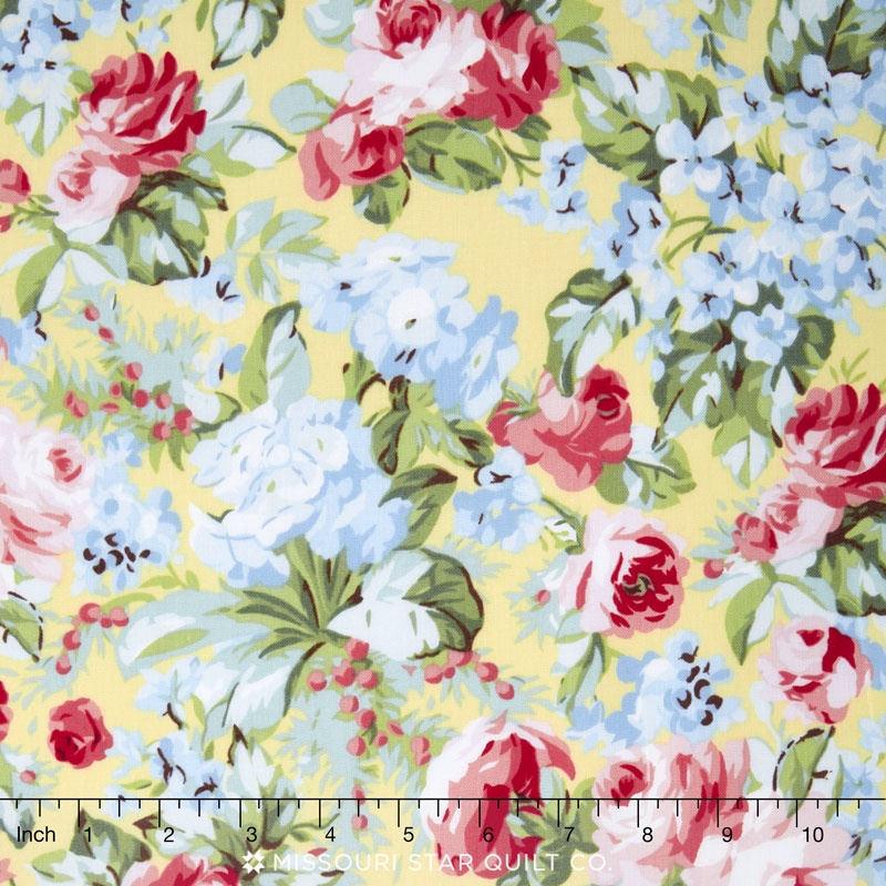 Simply Chic - Rose Garden Butter Yardage