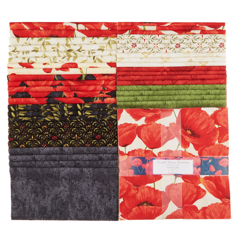 Scarlet Dance Favorites 10 Karat Crystals