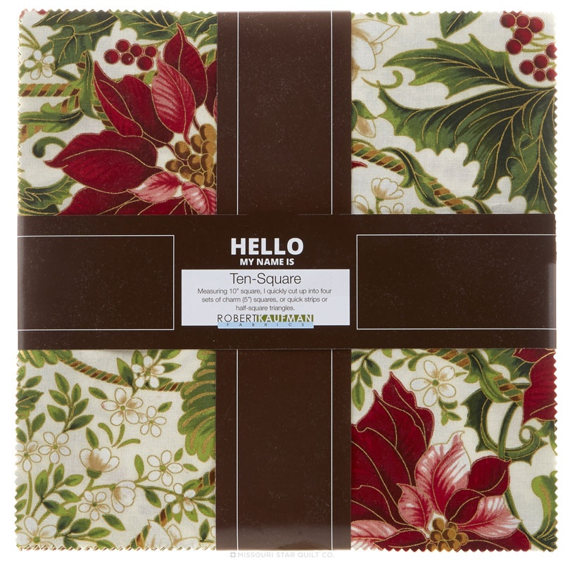 Holiday Flourish 9 Traditional Colorstory Ten Squares