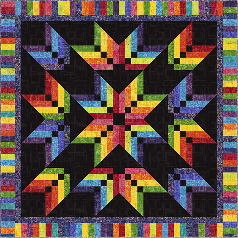Missouri Star Tonga Vivid Binding Tool Star Kit
