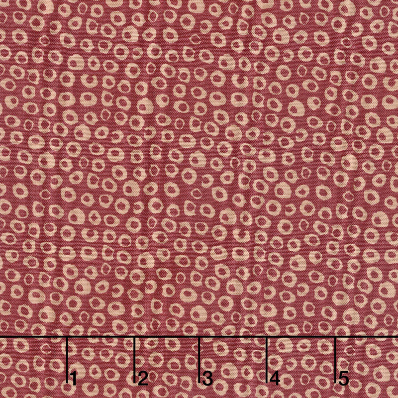 Merton - Florets Red Yardage