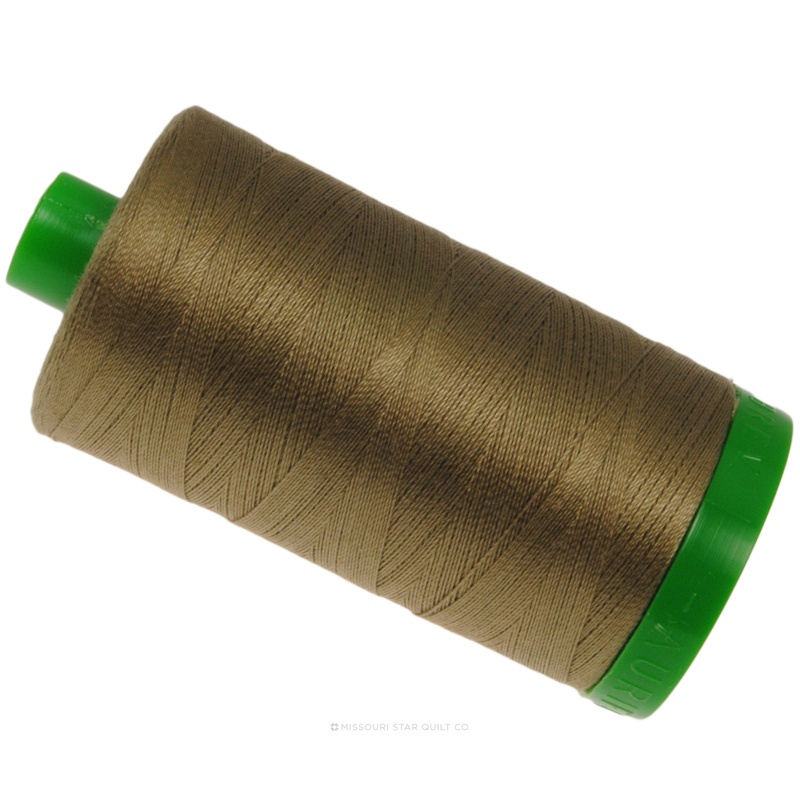 Aurifil 40 WT 100% Cotton Mako Large Spool Thread - Sandstone