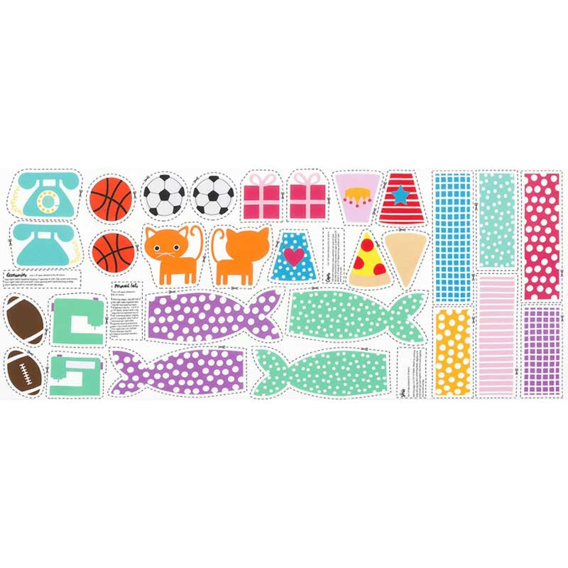 Girl Friends - Doll Accessories White Digitally Printed Panel