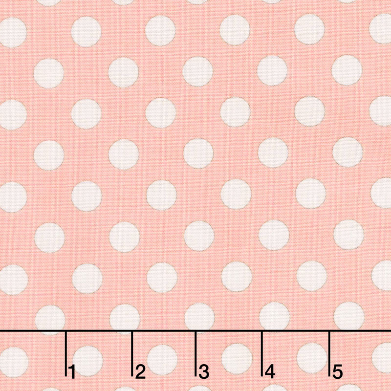 Bliss - Dots Blush Yardage