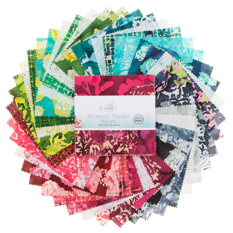 Blossom Batiks Sakura Charm Pack