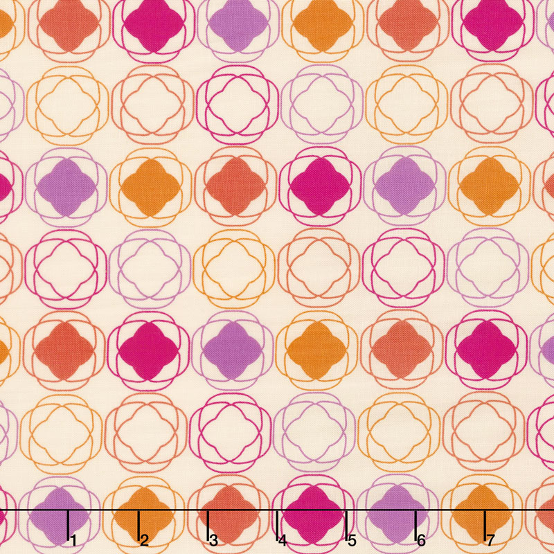 Gypsy - Trellis Vanilla Yardage