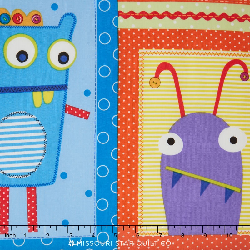 Googlies - Patchwork Bright Yardage