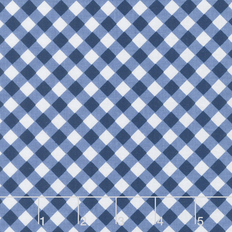 Seaside - Gingham Navy Yardage