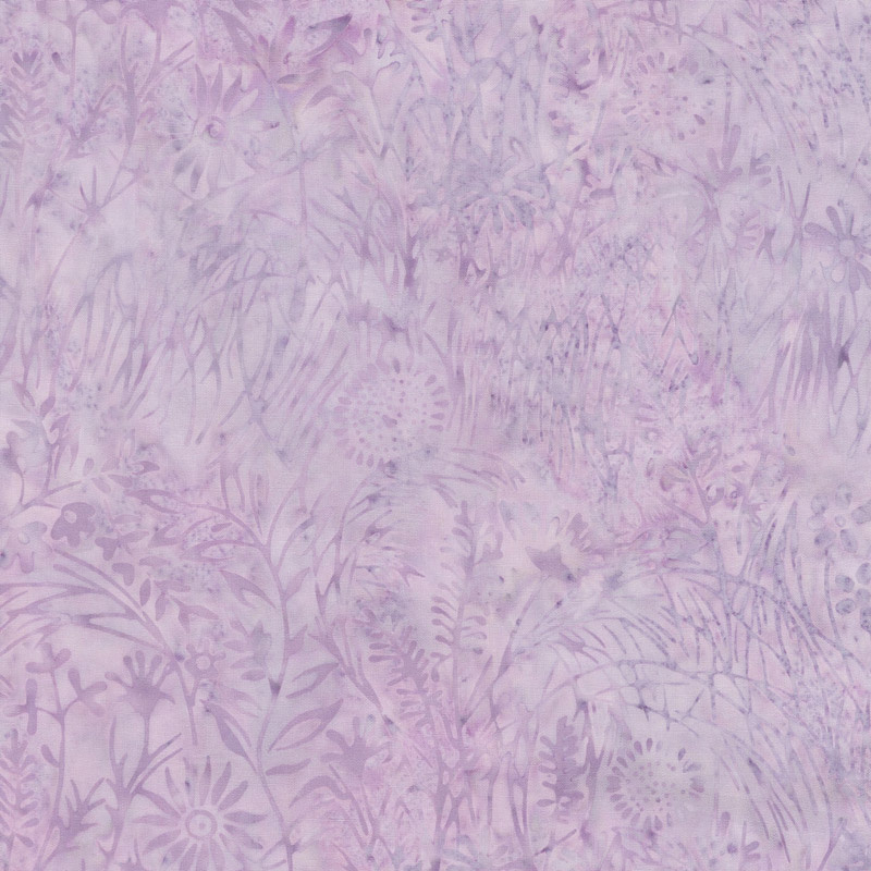 Quiet Shades Batiks - Wildflower Violet Yardage