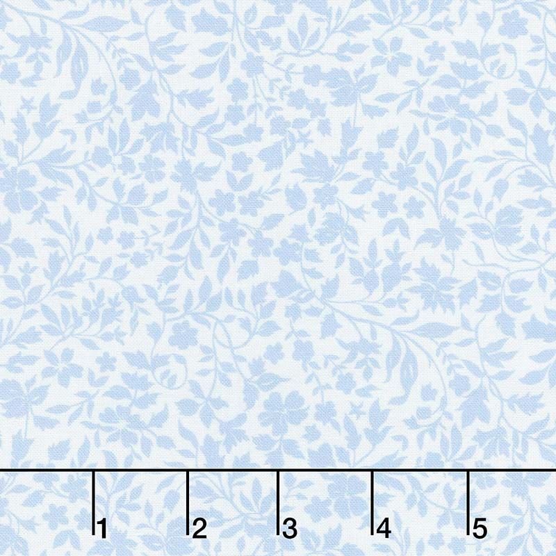 Provencial - Provencial Vine Powder Blue Yardage