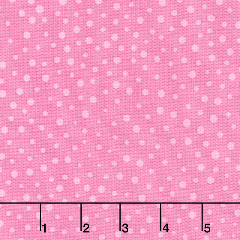 Flower Sacks - Dot Pink Yardage