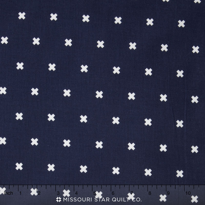 Cotton + Steel Basics - XO Night Owl Yardage