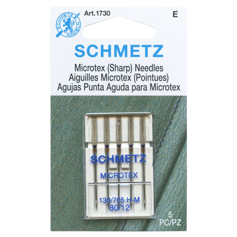 Microtex Needles 12/80 Schmetz — Missouri Star Quilt Co.