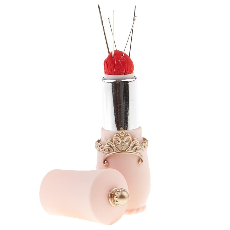 Lipstick Pin Cushion - Pink