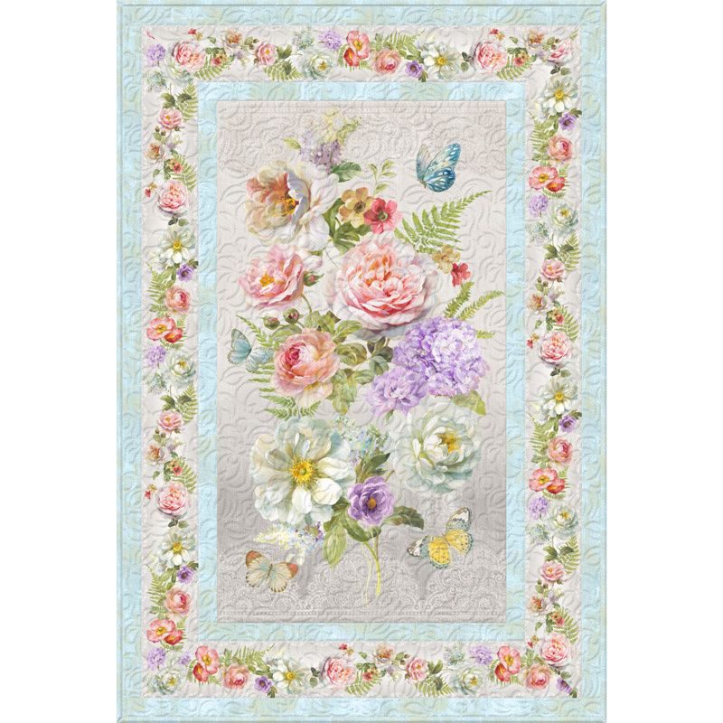 Butterfly Haven Wall Quilt Kit